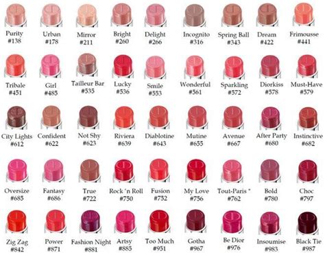 dior two piece lipstick|Dior lip color chart.